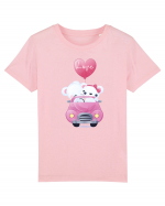 Valentine Polar Bear Love Tricou mânecă scurtă  Copii Mini Creator