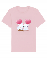 Valentine Polar Bear Heart Tricou mânecă scurtă Unisex Rocker