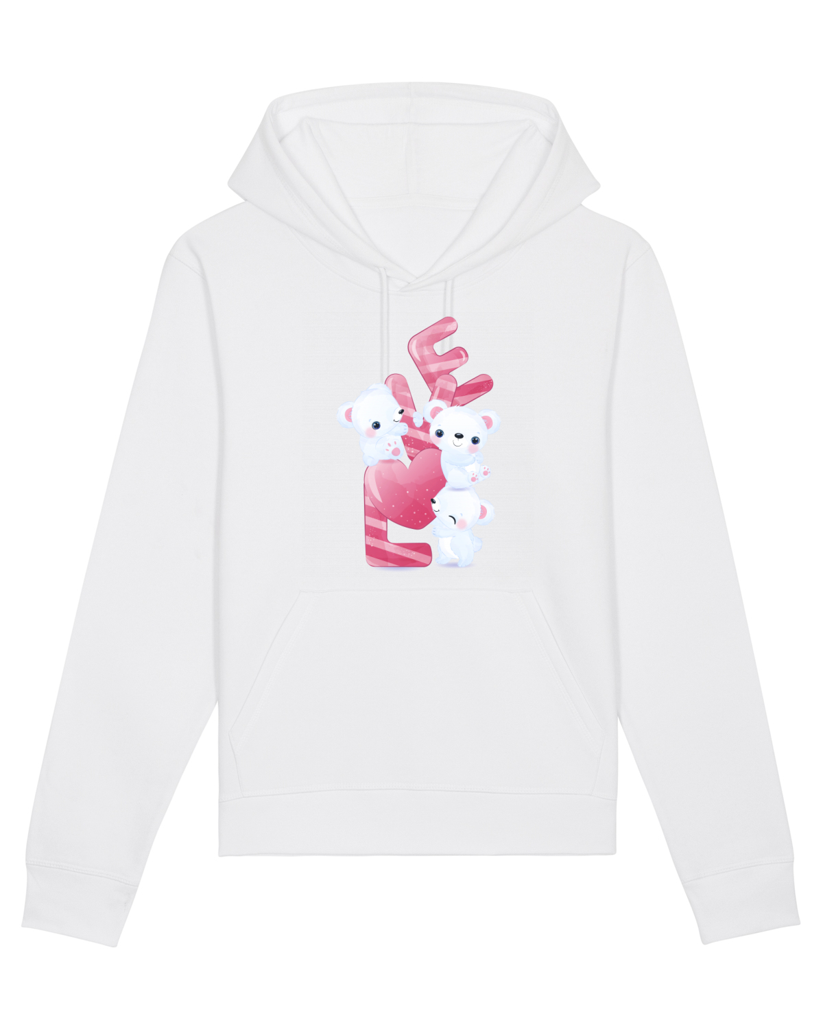 Hanorac Unisex Drummer White