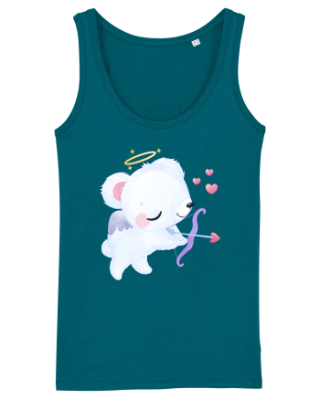 Valentine Polar Bear Cupid Ocean Depth