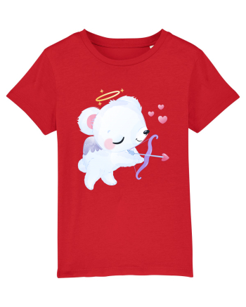 Valentine Polar Bear Cupid Red