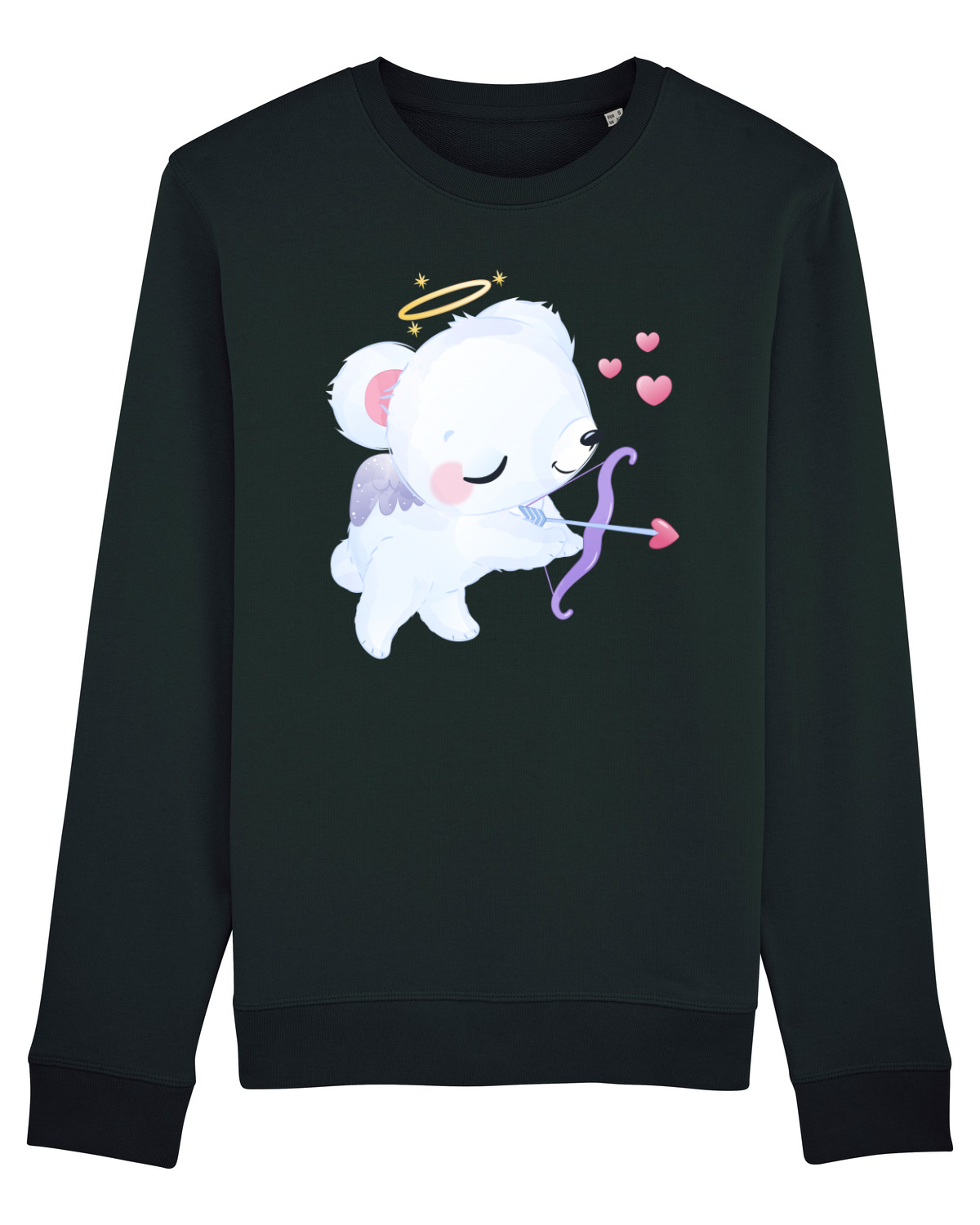 Bluză mânecă lungă Unisex Rise Black