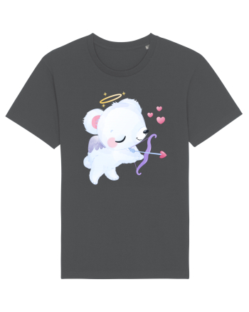 Valentine Polar Bear Cupid Anthracite
