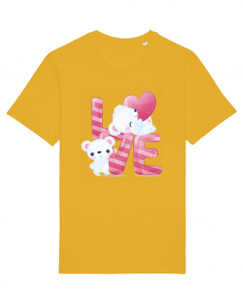 Valentine Polar Bear In Love Spectra Yellow