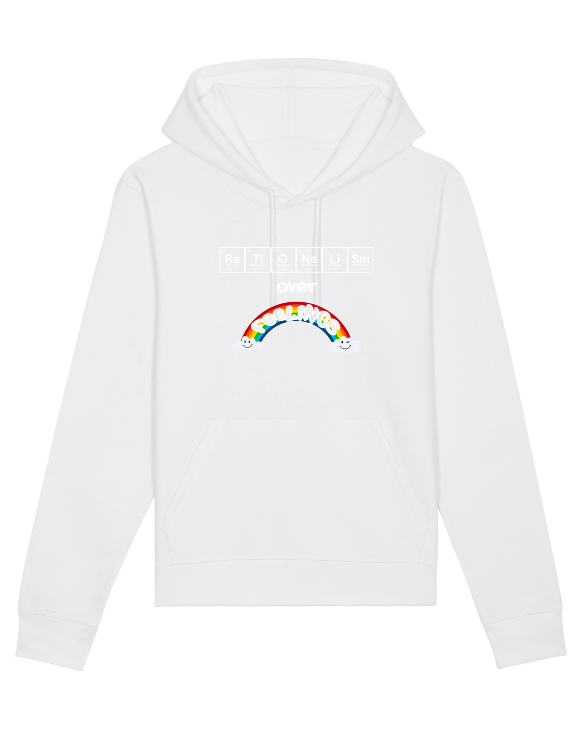 Hanorac Unisex Drummer White