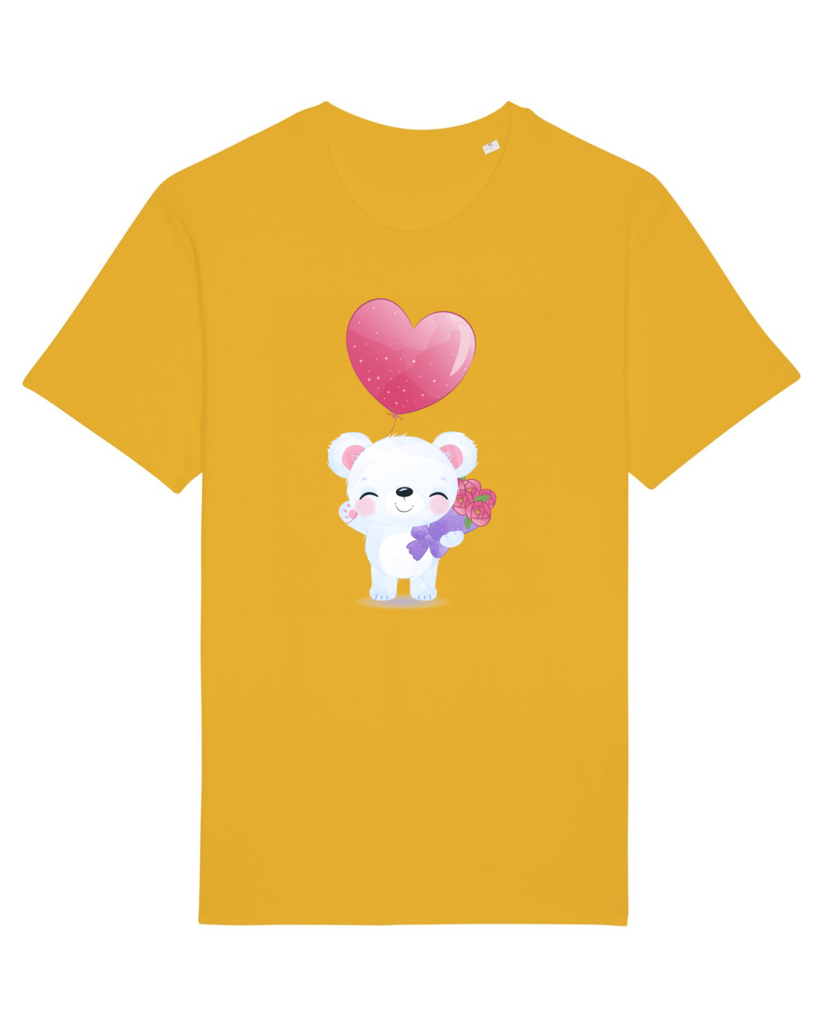 Tricou mânecă scurtă Unisex Rocker Spectra Yellow