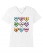 Valentine's Moods Tricou mânecă scurtă guler V Bărbat Presenter