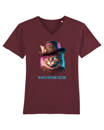 Wanted for being too cool Burgundy