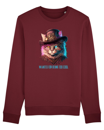 Wanted for being too cool Burgundy