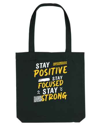 Positive Focused Strong Black