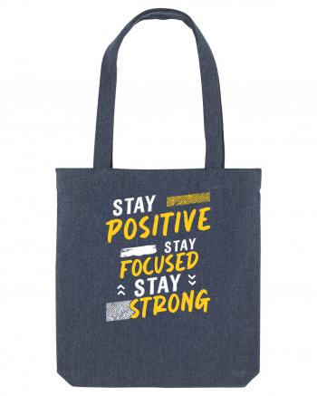 Positive Focused Strong Midnight Blue
