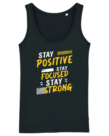 Positive Focused Strong Black