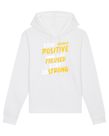 Positive Focused Strong White