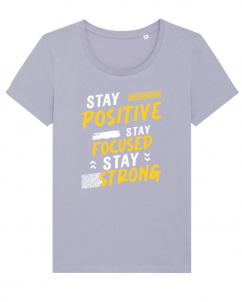 Positive Focused Strong Lavender