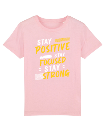 Positive Focused Strong Cotton Pink