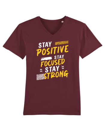 Positive Focused Strong Burgundy