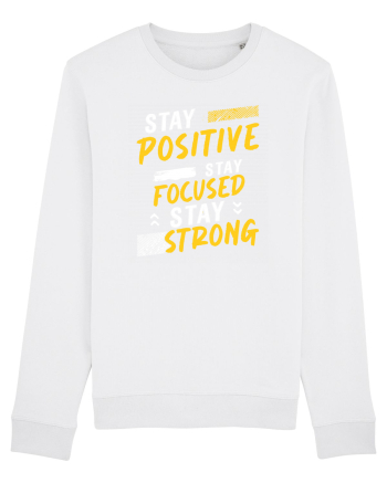 Positive Focused Strong White
