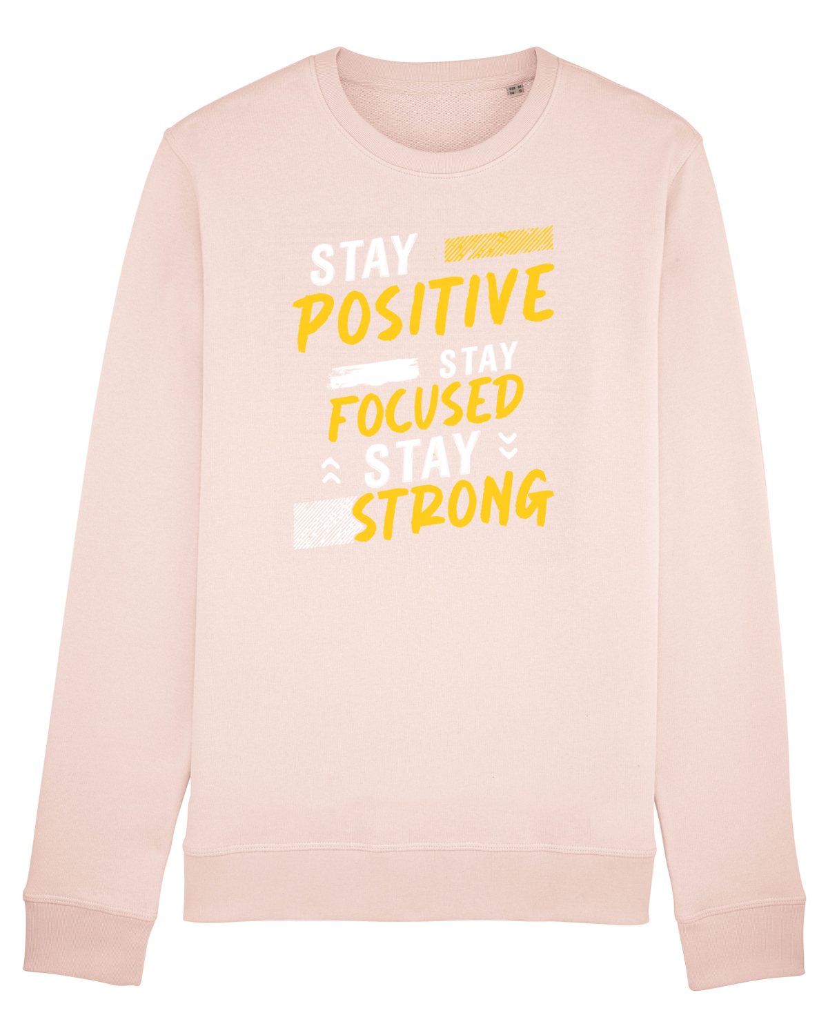 Bluză mânecă lungă Unisex Rise Candy Pink