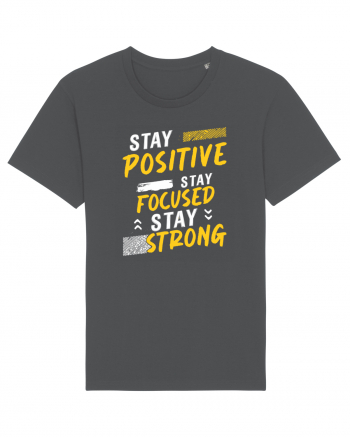Positive Focused Strong Anthracite