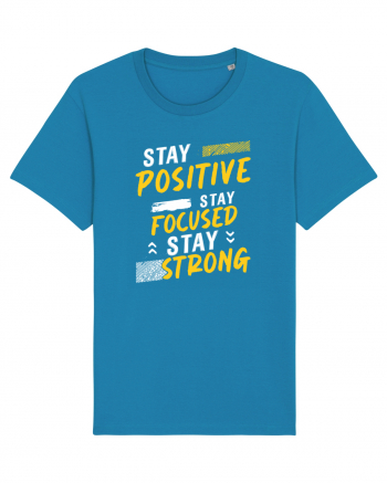 Positive Focused Strong Azur
