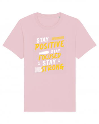 Positive Focused Strong Cotton Pink