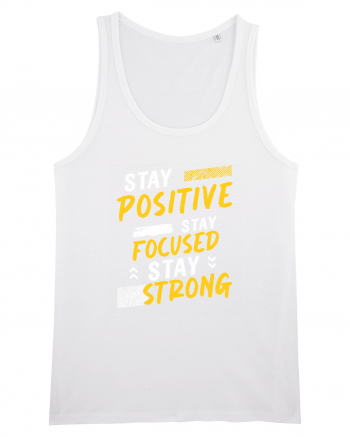 Positive Focused Strong White