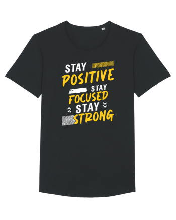 Positive Focused Strong Black