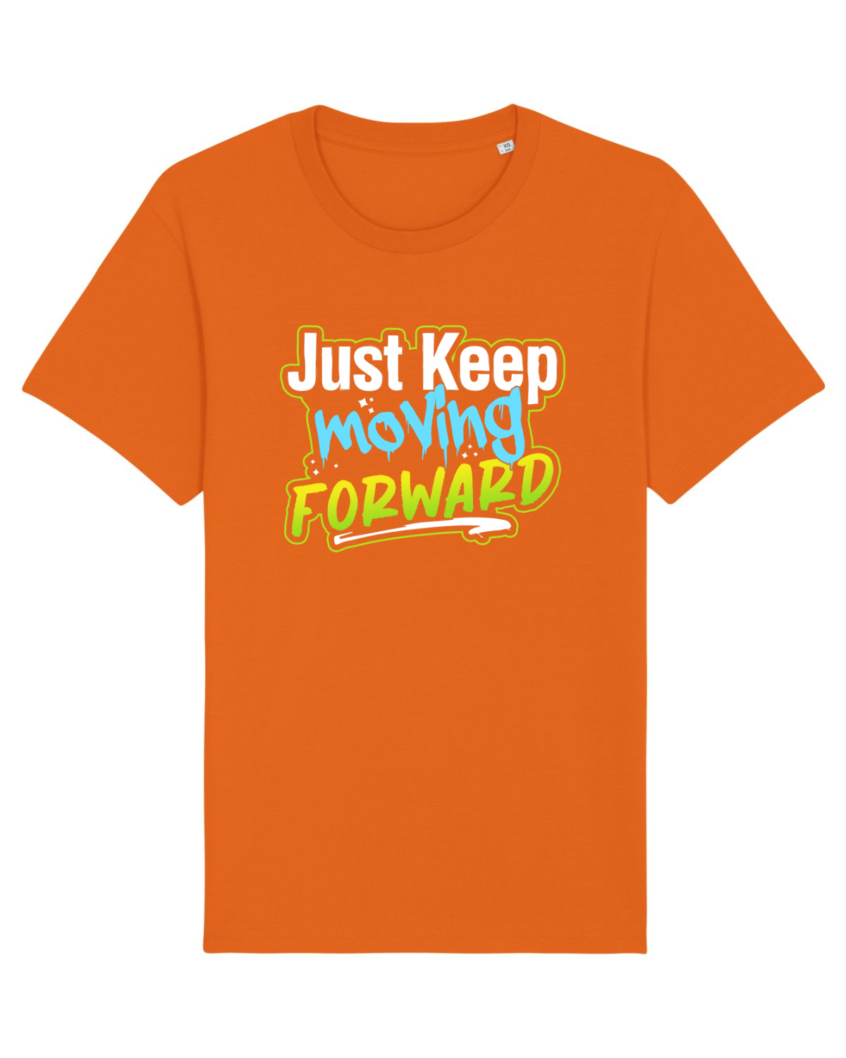 Tricou mânecă scurtă Unisex Rocker Bright Orange