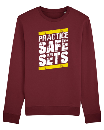 Practice Safe Sets Burgundy