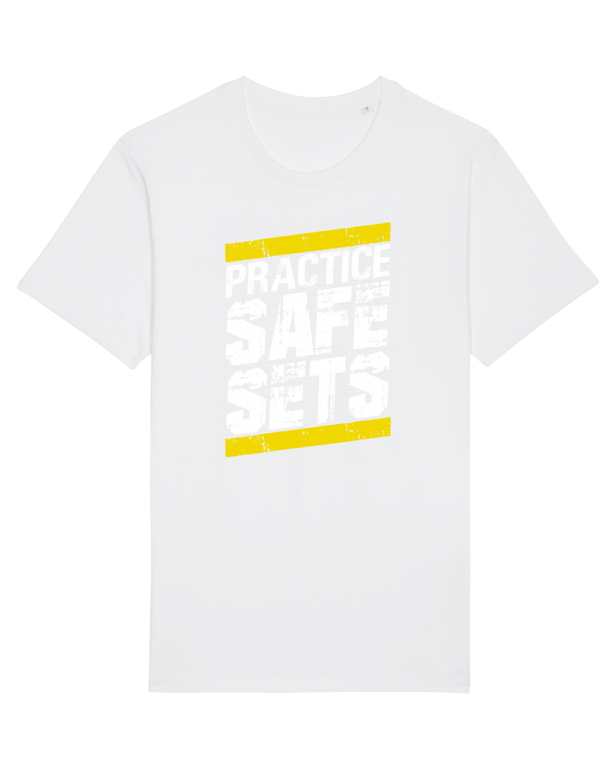 Tricou mânecă scurtă Unisex Rocker White