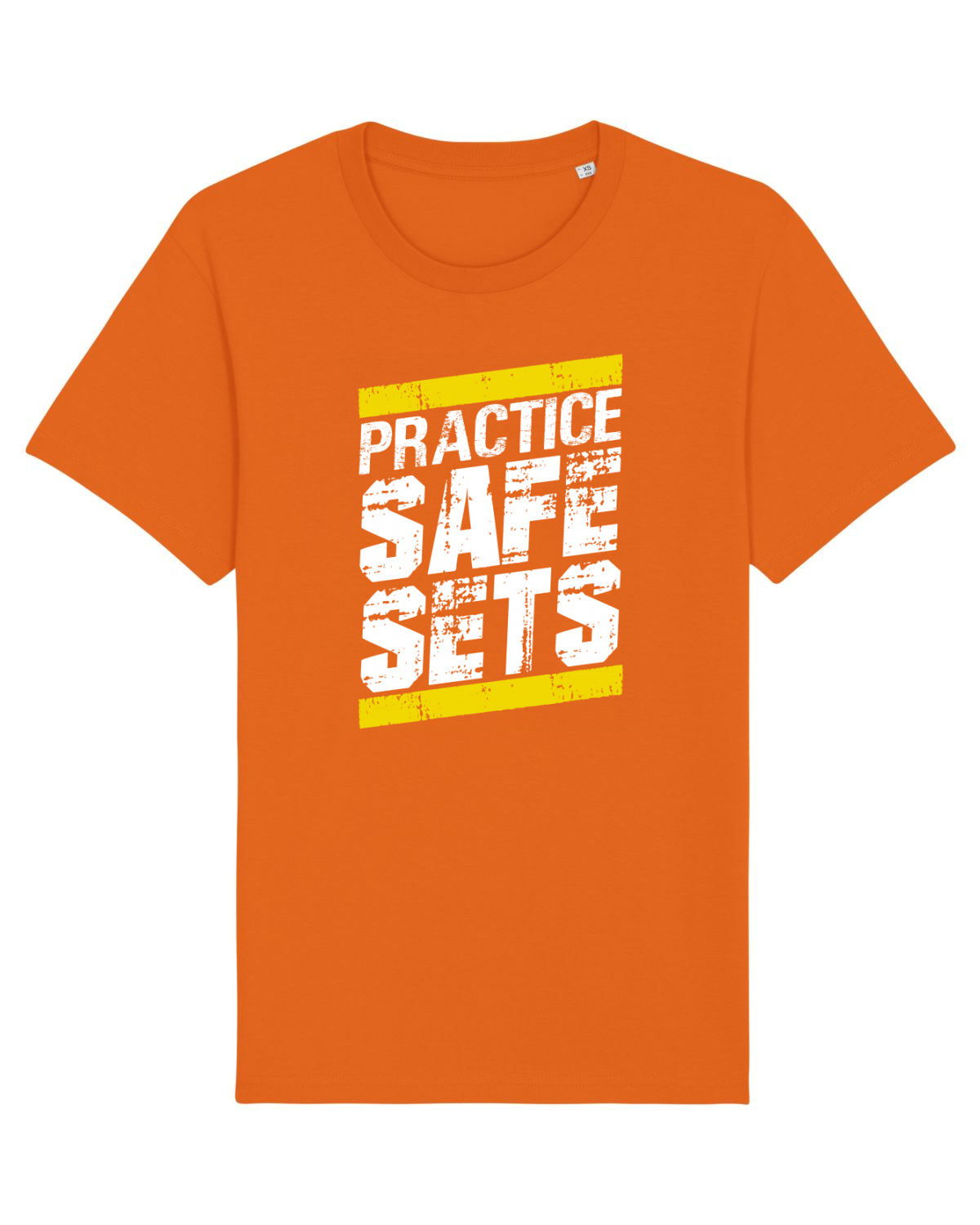 Tricou mânecă scurtă Unisex Rocker Bright Orange