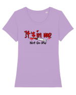 It's in me Tricou mânecă scurtă guler larg fitted Damă Expresser