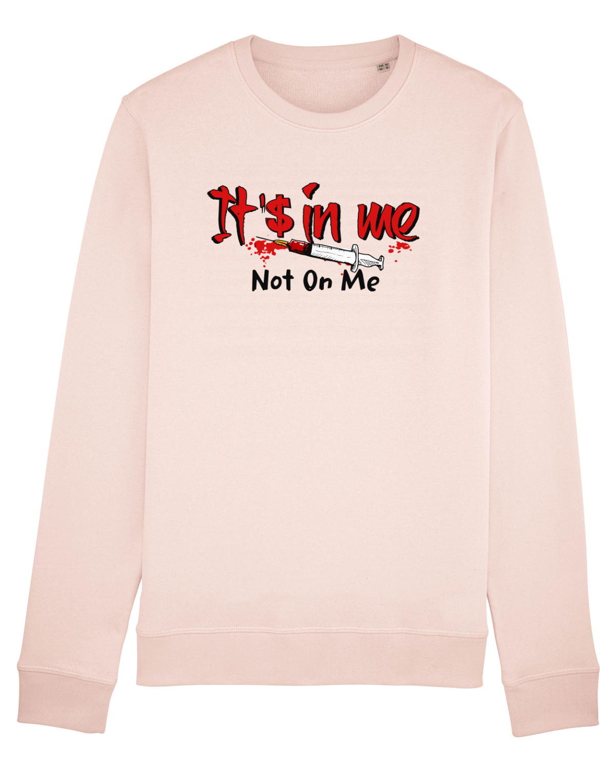 Bluză mânecă lungă Unisex Rise Candy Pink