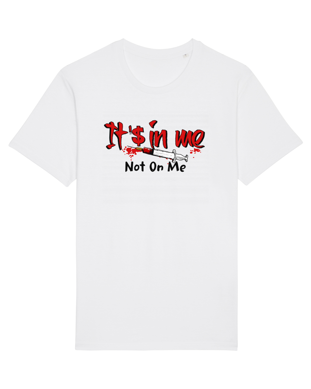 Tricou mânecă scurtă Unisex Rocker White