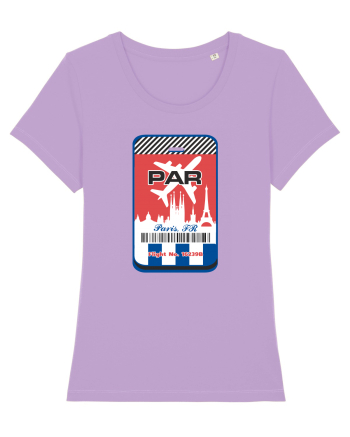 PARIS Airport tag Lavender Dawn
