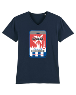 PARIS Airport tag Tricou mânecă scurtă guler V Bărbat Presenter