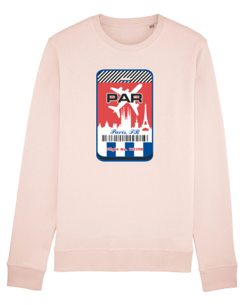 PARIS Airport tag Candy Pink