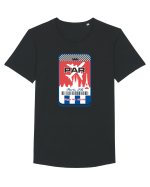PARIS Airport tag Tricou mânecă scurtă guler larg Bărbat Skater
