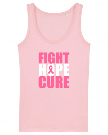 Fight Hope Cure Cotton Pink