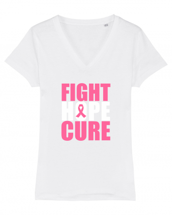 Fight Hope Cure White