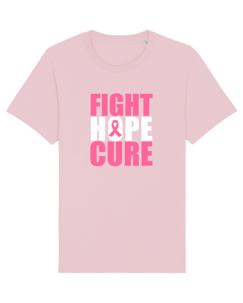 Fight Hope Cure Cotton Pink