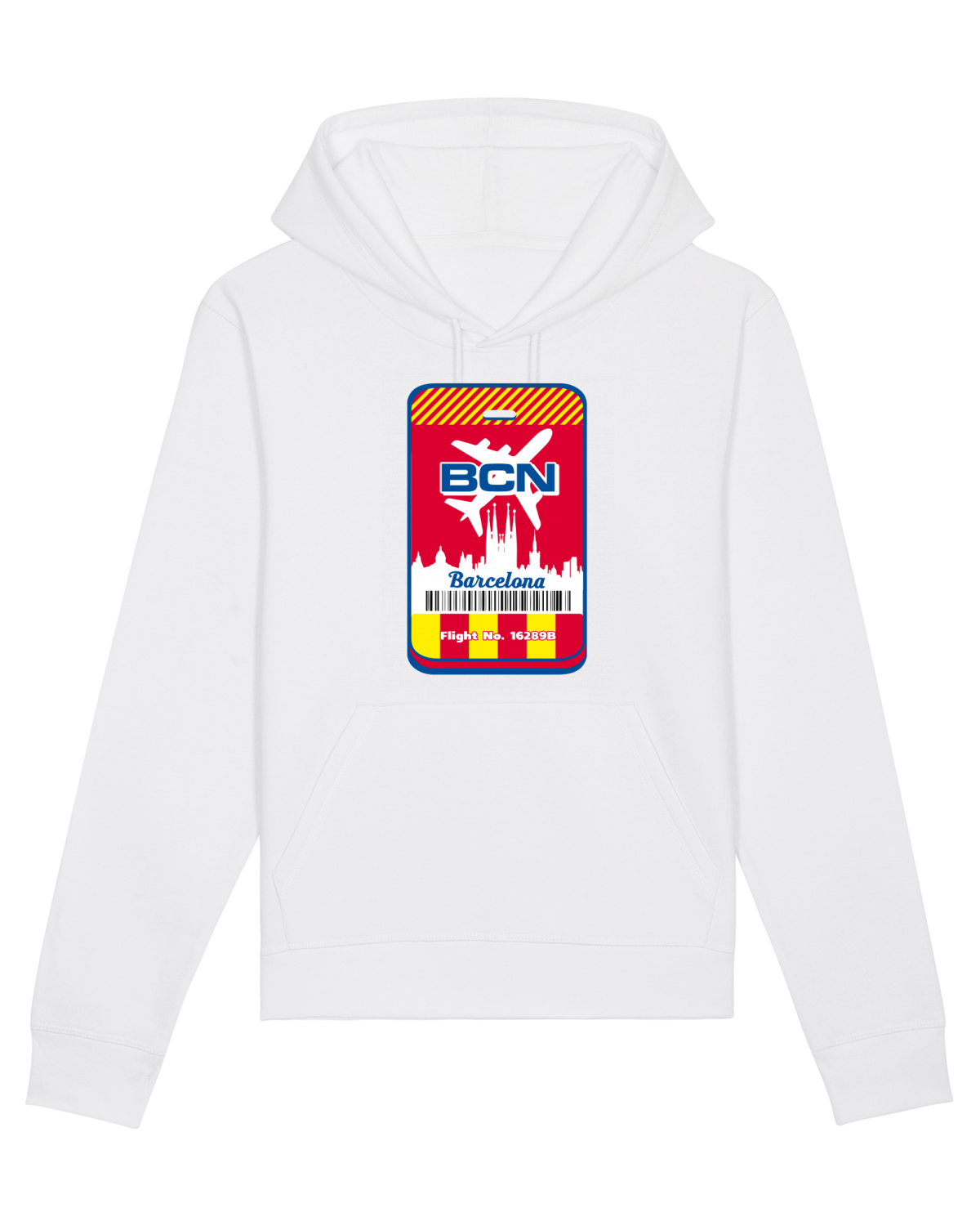 Hanorac Unisex Drummer White