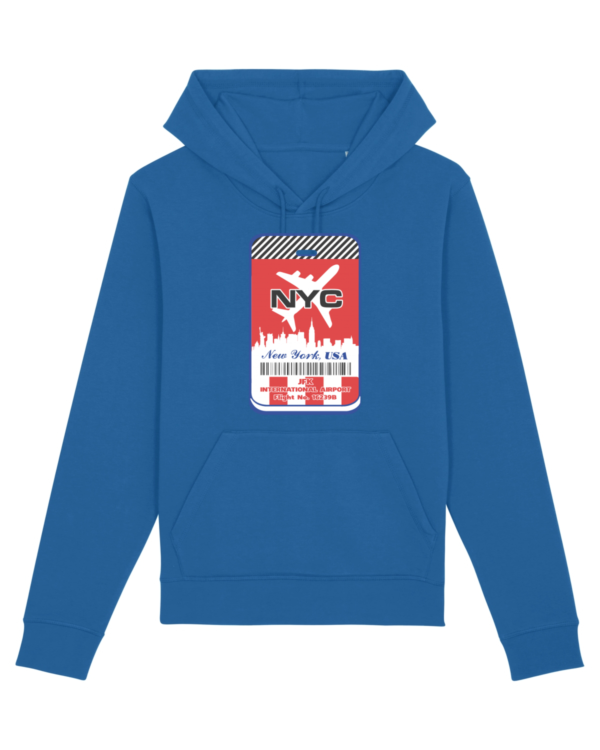 Hanorac Unisex Drummer Royal Blue