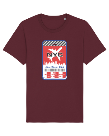 NYC TAG Burgundy