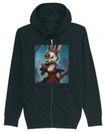 rabbit lady Hanorac cu fermoar Unisex Connector