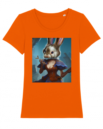 rabbit lady Bright Orange