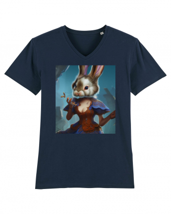 rabbit lady French Navy