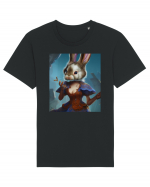 rabbit lady Tricou mânecă scurtă Unisex Rocker