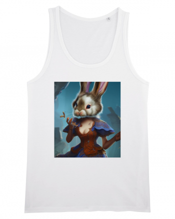 rabbit lady White