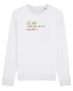 Its not your job to fix anyone Bluză mânecă lungă Unisex Rise